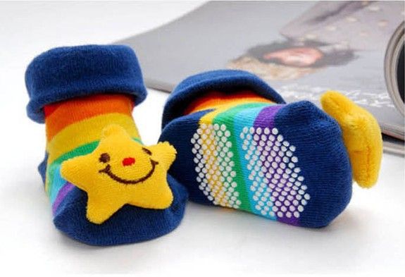 Pantufa de bichinho para bebê.